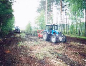 Вывоз и переработка порубочных остатков